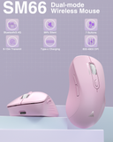 SOLAKAKA Silent Wireless Mouse Bluetooth 2.4GHz 4200 DPI 7 Buttons