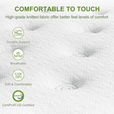BedStory Double 30cm Hybrid Mattress Cooling Gel Memory Foam 5 Zone Pocket Spring Bed Temperature Regulating