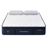 RoomSense Queen 34cm Gel Cooling Tencel Mattress Bundle with 2 Pillows