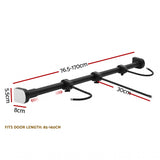 Jingle Jollys Christmas Garland Hook Wreath Hanger Fits 85-160CM Door No Drill