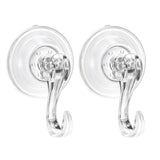 Jingle Jollys 2x Suction Cup Hooks Heavy Duty Christmas Wreath Hanger Window 5kg