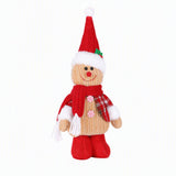 Jingle Jollys Christmas Gingerbread Man Standing Ornament Knitted Christmas Indoor Decor