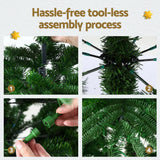 Jingle Jollys Christmas Tree 2.1M LED Sparse Xmas Tree 860 Tips Party Decoration