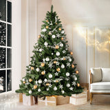 Jingle Jollys Christmas Tree 2.4m Green Xmas Tree Decorations 1225 Tips