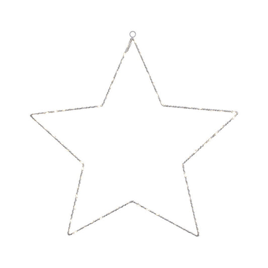 Jingle Jollys Christmas Lights 50cm Star 70 LED Xmas Decorations