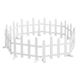 Jingle Jollys 3m Solar Christmas Fence Lights Outdoor Garden Path Decor Multicolour 8pc
