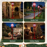 1.8M Christmas Lights Post Lamp LED Outdoor Decorations Jingle Jollys