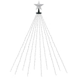 Jingle Jollys 2.5M Christmas Lights Waterfall String Light 300 LED Star Topper
