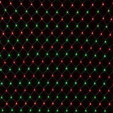 Jingle Jollys Christmas Lights 6x4m Christmas Net Lights 1000LED Red Green Festive Lighting