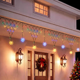 Jingle Jollys Christmas Lights Solar Fairy Lights Christmas Decorations Multicolour 4m
