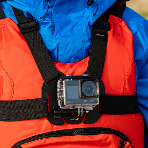 ZERO-X CHEST FLEX ACTION CAMERA CHEST MOUNT HARNESS