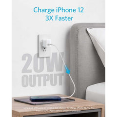 ANKER POWERPORT III 20W PD CHARGER -WHITE