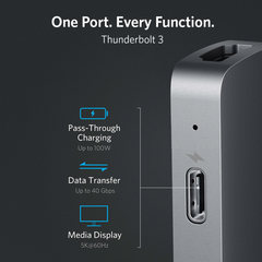 ANKER POWER EXPAND 8 IN 1 DIRECT 8 IN 2 USB-C ADAPTER