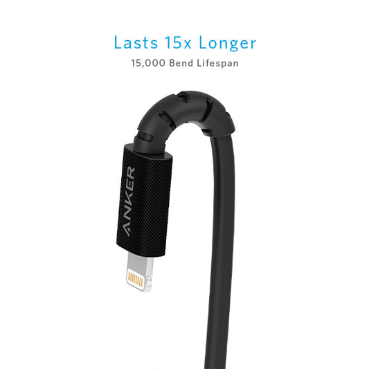 PowerLine Select 0.9m USB-C with Lightning Connector-Black