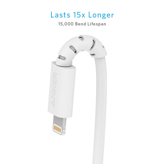 PowerLine Select 0.9m USB-C with Lightning Connector-White