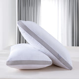 GIOIA CASA LUXURY BAMBOO COOLING TWIN PACK PLUSH DOWN-LIKE PILLOWS