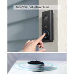 EUFY VIDEO DOORBELL 2K (BATTERY) PLUS HOMEBASE 2 (B GRADE REFURB)