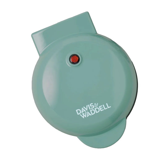 Davis and Waddell electric mini waffle maker green