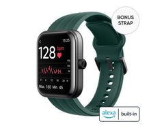 RYZE EVO SMART WATCH WITH ALEXA BLACK + GREEN