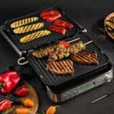 MASTERPRO DELUXE MULTI CONTACT GRILL WITH TEMPERATURE PROBE