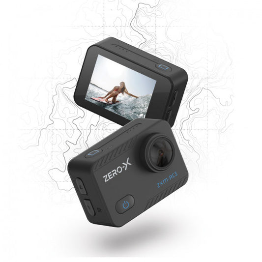 ZERO-X 4K UHD WITH 2.0' TOUCH SCREEN  AND  WIFI ACTION CAM
