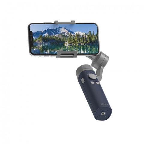 ZERO-X 3 AXIS STEEL BLUE FOLDABLE GIMBAL