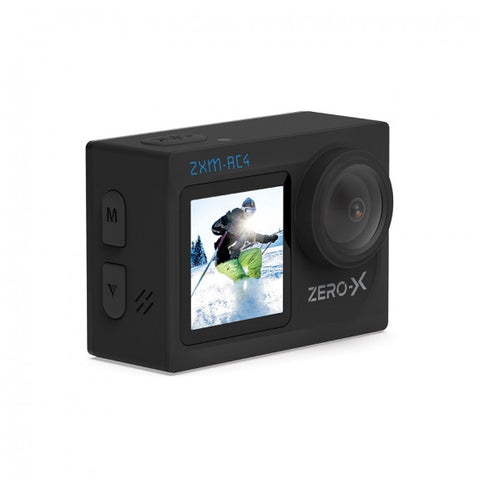 ZERO-X 4K UHD WITH 2.0' TOUCH SCREEN   FRONT SCREEN  AND  WIFI ACTION CAM