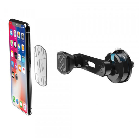 SCOSCHE MAGNETIC FRESHE VENT MOUNT FOR SMARTPHONES WITH SCENTED REFILL CARTRIDGE & SWING ARM