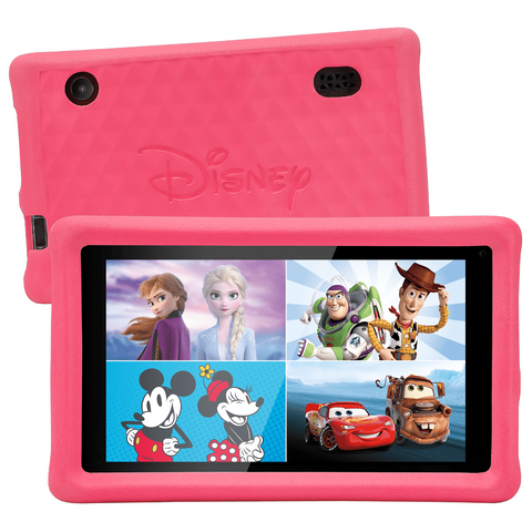 PEBBLE GEAR  7"DISNEY MULTI PROPERTY PINK