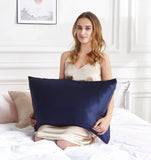 GIOIA CASA 100% MULBERRY SILK PILLOW CASE WHITE