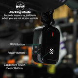 SCOSCHE DASH CAM NEXAR 1080P SONY STARVIS SUCTION MOUNT 64GB SD