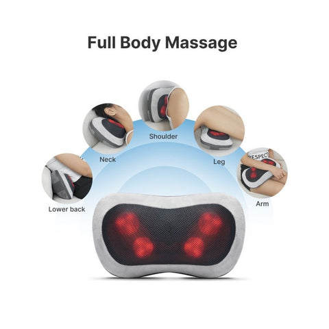 RENPHO PILLOW MASSAGER - WITH REMOTE CONTROL