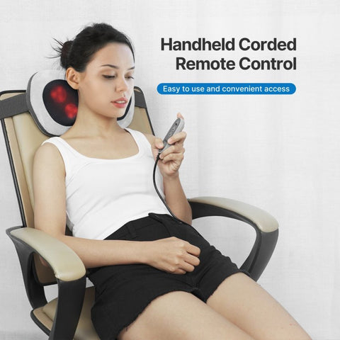 RENPHO PILLOW MASSAGER - WITH REMOTE CONTROL