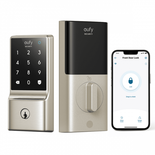 eufy Security WiFi Smart Lock C210 - Nickel