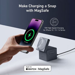 Anker 3-in-1 Wireless Charging Cube with MagSafe