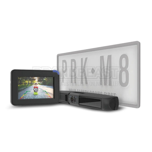 PARKMATE 4.3” Solar Powered Reverse Camera Kit with Wireless Transmission