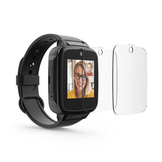 PIXBEE SCREEN PROTECTIVE GLASS *2 PACK FOR SMART WATCH