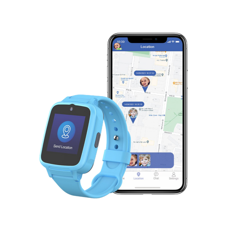 PIXBEE KIDS 4G VIDEO SMART WATCH WITH GPS TRACKING BLUE