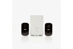 EUFY CAM 2C SECURITY KIT 2 PACK PLUS HOMEBASE UNIT (C-GRADE - REFURB)