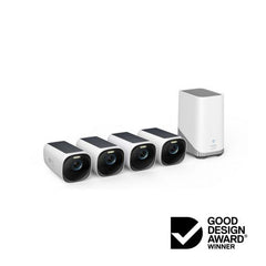 EUFY SECURITY EUFYCAM 3 (S330) 4 PACK PLUS HOMEBASE 3 (B-GRADE REFURB)