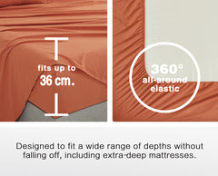 CLEVERPOLLY VINTAGE WASHED MICROFIBRE SHEET SET SINGLE SEAFOAM