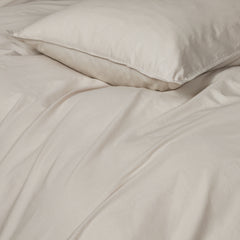 GIOIA CASA VINTAGE WASHED COTTON QUILT COVER SET SINGLE CHARCOAL
